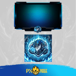 League of Legends Aurelion Sol Twitch ve Kick yayıncı paketi animasyonlu overlay ve panel tasarımı