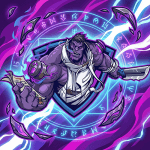 League of Legends Dr. Mundo Twitch ve Kick yayıncı paketi animasyonlu overlay ve panel tasarımı