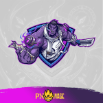 League of Legends Dr. Mundo Twitch ve Kick yayıncı paketi animasyonlu overlay ve panel tasarımı