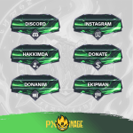 League of Legends Ekko Twitch ve Kick yayıncı paketi animasyonlu overlay ve panel tasarımı