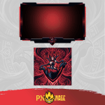 League of Legends Elise Twitch ve Kick yayıncı paketi animasyonlu overlay ve panel tasarımı