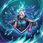 Valorant Jett Twitch ve Kick yayıncı paketi animasyonlu overlay ve panel tasarımı