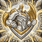 League of Legends Galio Twitch ve Kick yayıncı paketi animasyonlu overlay ve panel tasarımı