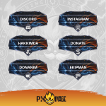 League of Legends Heimerdinger Twitch ve Kick yayıncı paketi animasyonlu overlay ve panel tasarımı