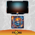 League of Legends Heimerdinger Twitch ve Kick yayıncı paketi animasyonlu overlay ve panel tasarımı