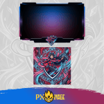 League of Legends Irelia Twitch ve Kick yayıncı paketi animasyonlu overlay ve panel tasarımı