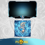 League of Legends Janna Twitch ve Kick yayıncı paketi animasyonlu overlay ve panel tasarımı