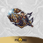 League of Legends Jayce Twitch ve Kick yayıncı paketi animasyonlu overlay ve panel tasarımı