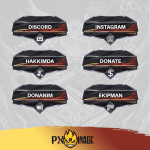 League of Legends Jhin Twitch ve Kick yayıncı paketi animasyonlu overlay ve panel tasarımı