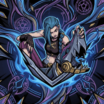 League of Legends Jinx Twitch ve Kick yayıncı paketi animasyonlu overlay ve panel tasarımı