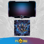 League of Legends Jinx Twitch ve Kick yayıncı paketi animasyonlu overlay ve panel tasarımı
