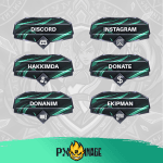 League of Legends Karma Twitch ve Kick yayıncı paketi animasyonlu overlay ve panel tasarımı