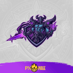 League of Legends Kassadin Twitch ve Kick yayıncı paketi animasyonlu overlay ve panel tasarımı