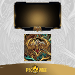 League of Legends Kayle Twitch ve Kick yayıncı paketi animasyonlu overlay ve panel tasarımı