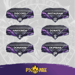 League of Legends Kennen Twitch ve Kick yayıncı paketi animasyonlu overlay ve panel tasarımı