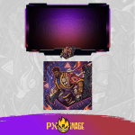 League of Legends K'Sante Twitch ve Kick yayıncı paketi animasyonlu overlay ve panel tasarımı